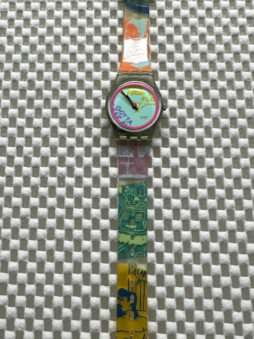 Swatch Watch Betty Lou LN111 Vintage 1989/1990